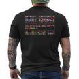 Banderas Internacionales Del Mundo Banderas De Los Países Camiseta Hombre Estampado Espalda