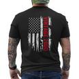 Bandiera Americana Anno Di Nascita 2000 Per Compleanno T-shirt da uomo con stampa posteriore
