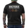 Batteri Scienziato Regalo Divertente Per Biologo Biologia T-shirt da uomo con stampa posteriore