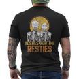 Besties For The Resties Best Friend Friends Friendship Men's T-shirt Back Print