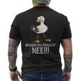 Bevor Du Fragst Nee Seagulls Kein Bock Lust T-Shirt mit Rückendruck