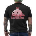 Blobfisch Nö Einfach Nö Blobfish T-Shirt mit Rückendruck