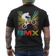 Bmx Camisa Estilointage Americano Retro Camisa Usa Bmx Rider Camiseta Hombre Estampado Espalda