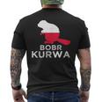 Bobr Kurwa Beaver Bober Bobr Polish Beaver Meme T-Shirt mit Rückendruck