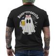 Boo-Racha Halloween Ghost Beer Borracha Men's T-shirt Back Print