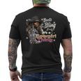 Boots & Bling Its A Cowgirl Thing Black Cowgirl Melanin Men's T-shirt Back Print