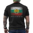 Bulgaria Bandiera Bulgara Souvenir Regalo D'amore T-shirt da uomo con stampa posteriore