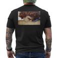 Caduti Angelo Alexandre Cabanel Arte Estetica Rinascimentale T-shirt da uomo con stampa posteriore