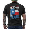 Californie Texas Texan Fierté Patriotique Dictons T-shirt imprimé au dos