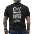 Chef Wir Habenersucht Für Dich Das Beste Geschenk Zu Finde T-Shirt mit Rückendruck