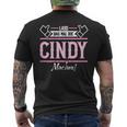 Cindy Lass Das Die Cindy Machen First Name S T-Shirt mit Rückendruck