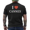 City I Love Cannes T-shirt da uomo con stampa posteriore