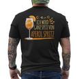 Cocktail Ich Werd Ganz Spitzon Aperol Spritz German T-Shirt mit Rückendruck