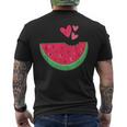 Cœur De Pastèque Amusant Pour Les Amateurs De Pastèques T-shirt imprimé au dos