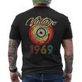 Compleannoinileintage 1969 Retroinile Lp T-shirt da uomo con stampa posteriore
