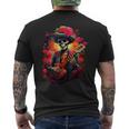 Crâne En Sucre Jour Des Morts Dia De Los Muertos Mariachi T-shirt imprimé au dos