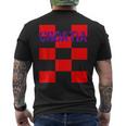 Croazia Hrvatska Calcio Croato Fan Regalo T-shirt da uomo con stampa posteriore