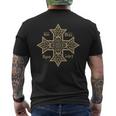 Croix Coptique Orthodoxe Église Orientale Chrétienne Symbole T-shirt imprimé au dos
