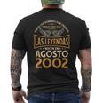 Cumpleaños Hombre Regalos Las Leyendas Agosto 2002 Camiseta Hombre Estampado Espalda