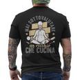 Cuoco Chef Cucinare Uomo T-shirt da uomo con stampa posteriore