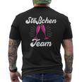 Damen Jga Stösschen Team Crew T-Shirt mit Rückendruck