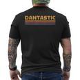 Dantastic First Name Dan Danny Retro Men's T-shirt Back Print