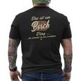 Das Ist Ein Bosch Ding Family Bosch T-Shirt mit Rückendruck