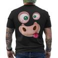 Divertente Della Mucca Per I Bambini Perfetto Regalo T-shirt da uomo con stampa posteriore