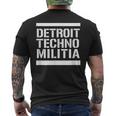 Detroit Techno Militia T-Shirt mit Rückendruck