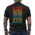 Divertida Camisa De Cumpleaños 69 Old Meter 69 Year Old Camiseta Hombre Estampado Espalda