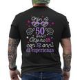Donna 50 Compleanno Donna Divertente Abbigliamento Anni 1974 Con Collo A T-shirt da uomo con stampa posteriore