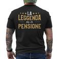 Donna Fantastica Idea Regalo Di Pensionamento Per Un Pensionato Con Collo A T-shirt da uomo con stampa posteriore