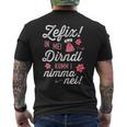 Donna Maglia Trachten Dirndl Donna Bayern Maglia Bavaria T-shirt da uomo con stampa posteriore