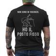Donna Posto Fisso Regalo Divertente E Simpatico Con Collo A T-shirt da uomo con stampa posteriore