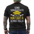 Donna Sono Sopravvissuto Alla Maturità Di Mia Figlia Maturità 2024 Con Collo A T-shirt da uomo con stampa posteriore