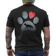 Donna Tedesco Pastore Cane Pastore Amanti Regalo Con Collo A T-shirt da uomo con stampa posteriore