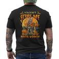 You Don't Scare Me I'm A Postal Worker Halloween Pumpkins Men's T-shirt Back Print
