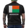 Drapeau Malgache De Madagascar T-shirt imprimé au dos