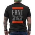 Ebm Electronic Body Music Pro-Frnt-242 T-Shirt mit Rückendruck