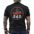 Ebm-Front Electronic Body Music Pro-Frnt-242 S T-Shirt mit Rückendruck