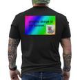 El Diseño Gráfico Es Mi Pasión Arco Iris Comic Sans Camiseta Hombre Estampado Espalda