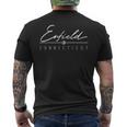 Enfield Ct T-shirt da uomo con stampa posteriore