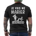 Enterrement Deie De Garçon Cadeau Futur Marié Team Evg T-shirt imprimé au dos