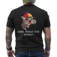 Erm What Sigma Cat Meme Memes Internet Memes Joke Mens Men's T-shirt Back Print