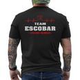 Escobar Cognome Cognome Team Escobar Membro Aita T-shirt da uomo con stampa posteriore
