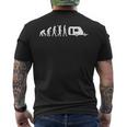 Evolution Caravan Camping S T-Shirt mit Rückendruck