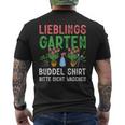 Favourite Garden Buddel Hobby Gardener T-Shirt mit Rückendruck