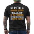 Fidanzato Regalo Divertente Coppia Se Riesci Leggere Questa T-shirt da uomo con stampa posteriore