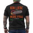 With Forstwirt Ich Liebe Meine Frau T-Shirt mit Rückendruck