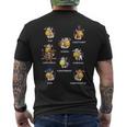 Cows Herd With Wortwitz Word Game Kuhl Cow T-Shirt mit Rückendruck